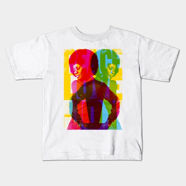 Alice Coltrane Kids T-Shirt by HAPPY TRIP PRESS